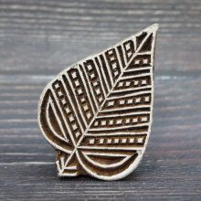 他の写真1: インド木版: リーフ ＜クリックポストOK＞