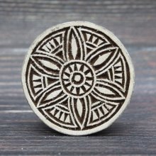 他の写真1: インド木版: まる ＜クリックポストOK＞