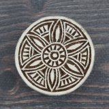 インド木版: まる ＜クリックポストOK＞