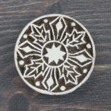 インド木版: まる ＜クリックポストOK＞