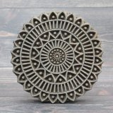 まるいインド木版アップしました　India