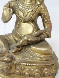 画像2: ネパール　真鍮・ジャンバラ（宝蔵神）