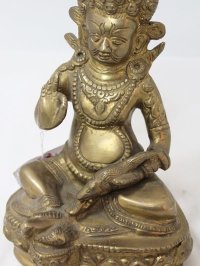 画像1: ネパール　真鍮・ジャンバラ（宝蔵神）