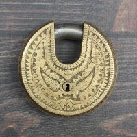 画像2: 錠前：ラクシュミー&ガネーシャ　Nepal　＜クリックポストOK＞