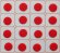 画像2: トラディショナル ビンディ ２面：朱色  まる　約０.７cm    (2)