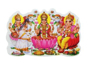 画像1: 神様ステッカー：ラッキー神様  ＜クリックポストOK＞ (1)