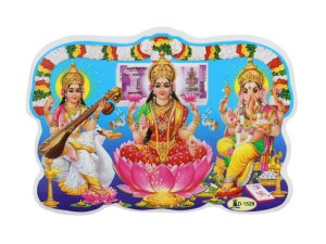 画像1: 神様ステッカー：ラッキー神様  ＜クリックポストOK＞ (1)