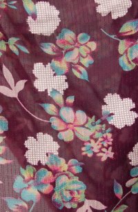 画像3: サリー:レッドパープル フラワー