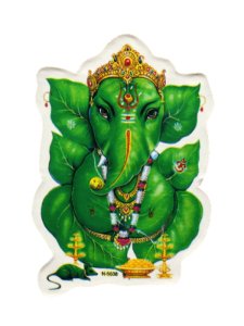 画像1: 神様シール：ガネーシャ ＜クリックポストOK＞ (1)