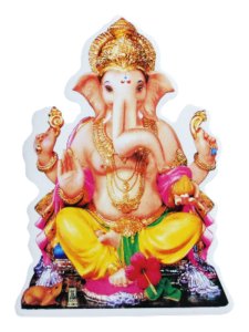 画像1: 神様シール：ガネーシャ ＜クリックポストOK＞ (1)