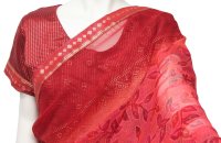 画像1: SALE!! サリー:レッド リーフ