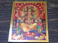 画像1: 神様マグネット(8x6cm):ガネーシャ <クリックポストOK>