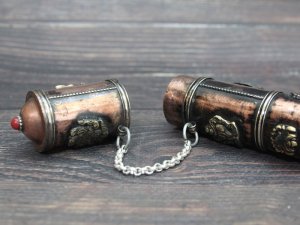 画像7: 香箱：円筒型の香箱  (7)