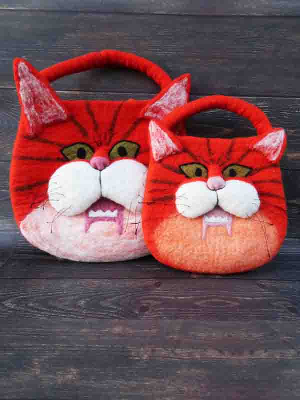 日本に 猫のぬいぐるみバッグ 小 thecarestaff.com